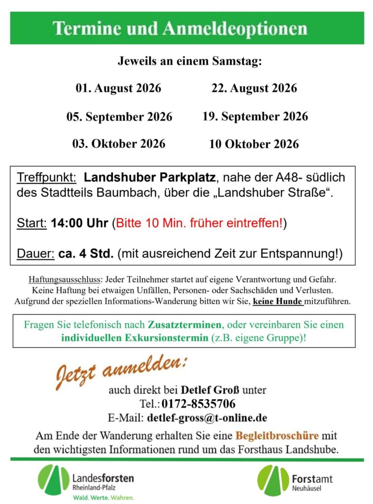 Wandertermine 2026